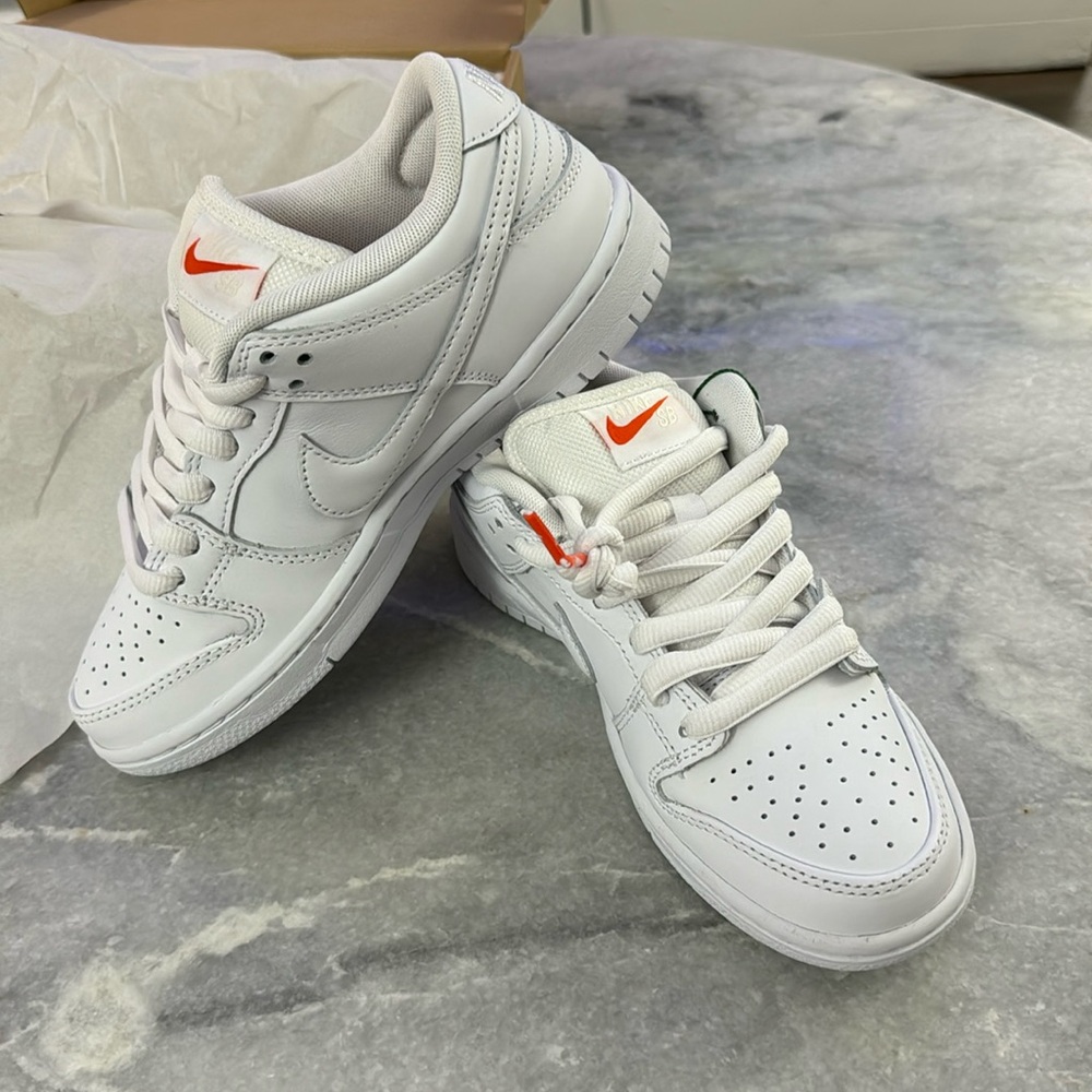 Nike SB Dunk Low pro white/white